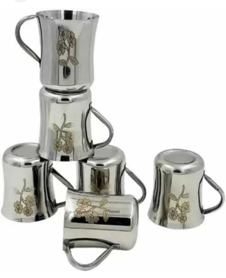 STEEL CUP 6PCS